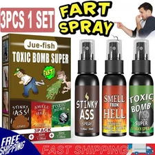 Liquid Fart Spray Stink Bomb Smelly Stinky Ass Toxic Bomb Crap Gag Prank Joke
