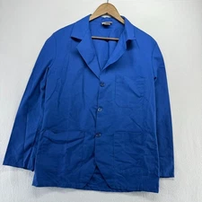 Vintage Red Kap Shirt Men's Small Blue Work Chore Mechanic Pockets Twill Y2k