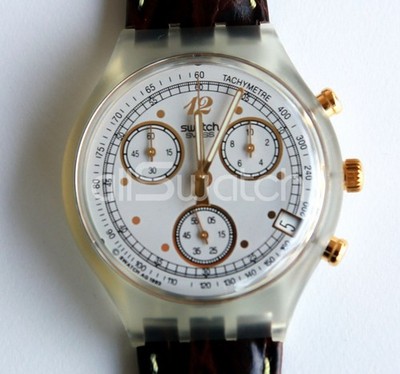1994 Swatch Chrono - SCK401 - Crispy - New