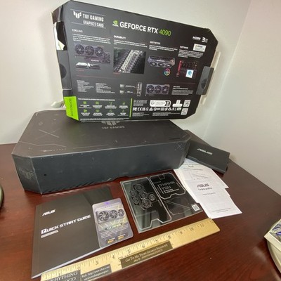 (BOX & PAPERS) Nvidia ASUS TUF Gaming GeForce RTX 4090 GDDR6X GPU Graphics Card