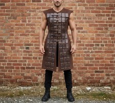 Brigandine Leather Armor   Medieval Full Body Costume for LARP  Cosplay
