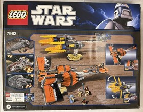 +NEW+ LEGO 7962 Star Wars: Anakin Skywalker and Sebulba's Podracers Retired Set