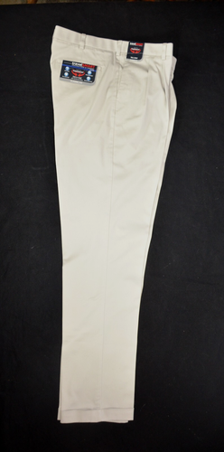 NWT 36X36 Stone Roundtree & Yorke TravelSmart Classic Pleated CoreComfort Pants - Picture 6 of 8