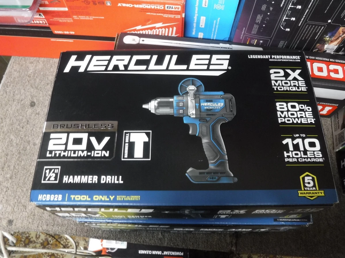 Hercules drills new arrivals