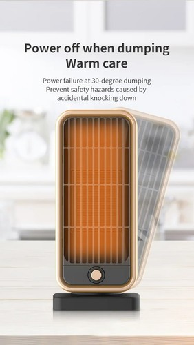 Heater heater fan small heating miracle energy-saving electric heater 500W  - Bild 13 von 22
