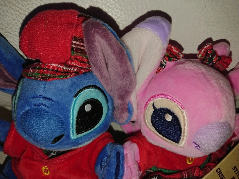 Disney Store rare  Peluche Stitch et Angel - Photo 2/2