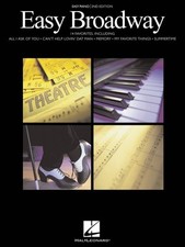 Easy Broadway 2nd Edition Sheet Music Easy Piano Songbook NEW 000240215