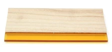 Wood Screen Printing Squeegee Ink Scraper Silk Stencil Sturdy Rubber Blade 13"