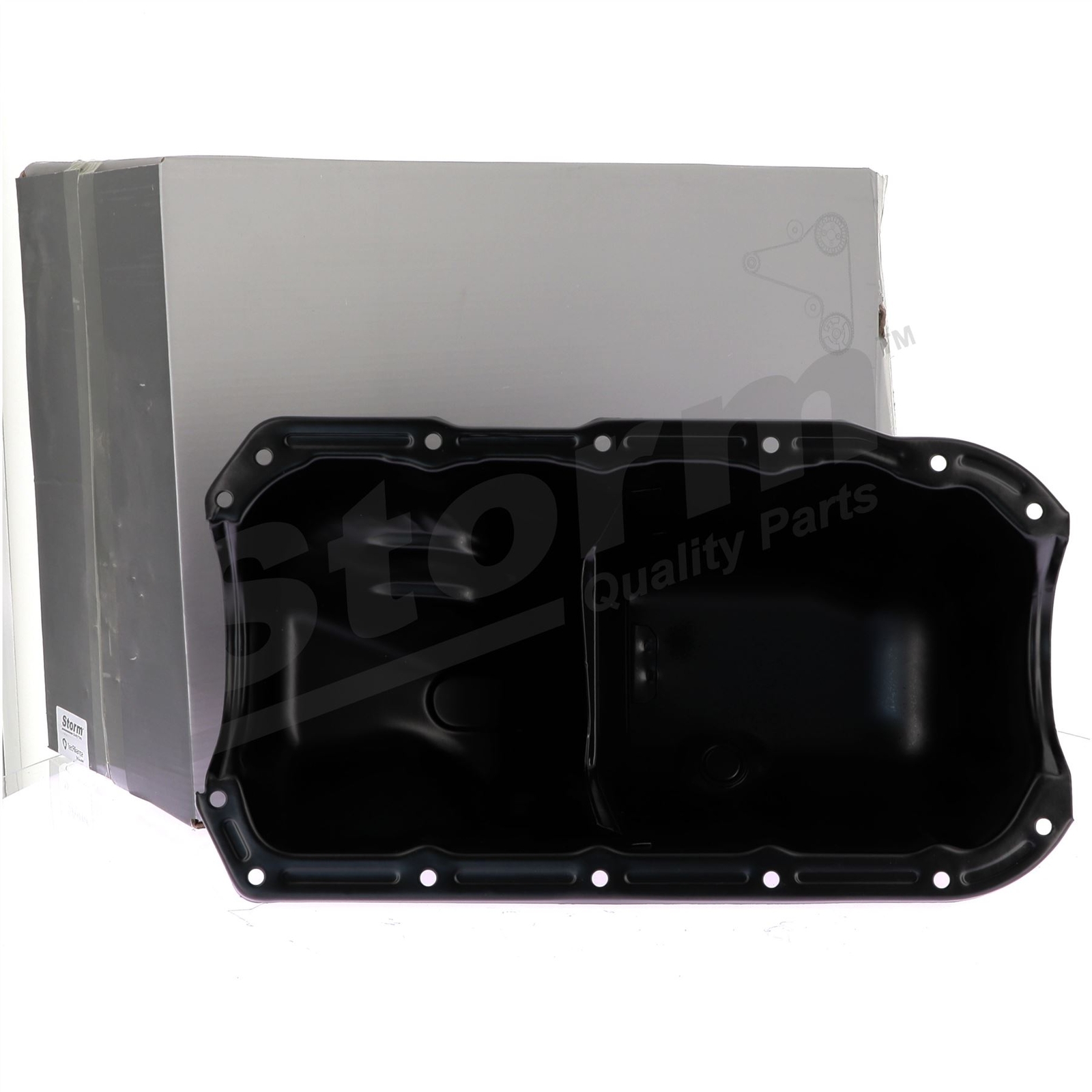 Carter d'huile en aluminium renforcé anti-fissure pour moteur Renault 1.5 dCi Clio Scénic