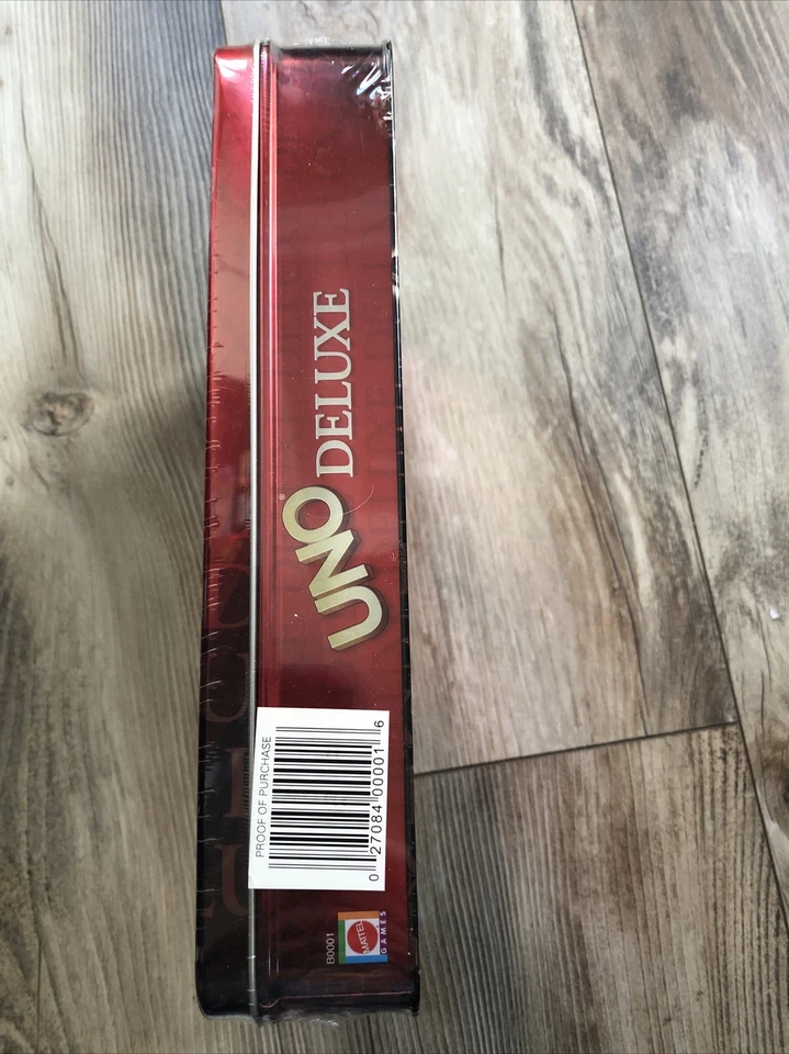 UNO Deluxe Toys R US Exclusive Mattel B0001 Tin Vintage Rare Toys SEALED - Image 3 of 4