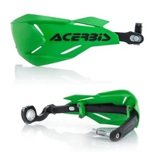 Acerbis X-Factory Black Green Handguards Kawasaki KX 450 X 2021 - 2024