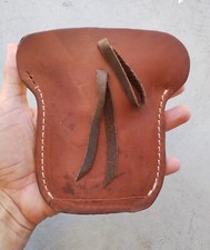 CLASSIC OLD WEST STYLES MAKER EL PASO TX LEATHER GUN REVOLVER BUCKET HOLSTER SAA