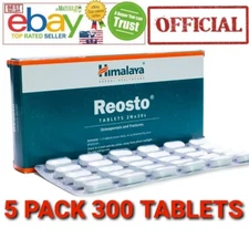 Reosto OFFICIAL USA 5 BOX 300 TABLETS Prevents Osteoporotic Fractures