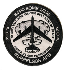 Dr. Strangelove Patch - 843rd Bomb Wing - Burpelson Air Force  Base