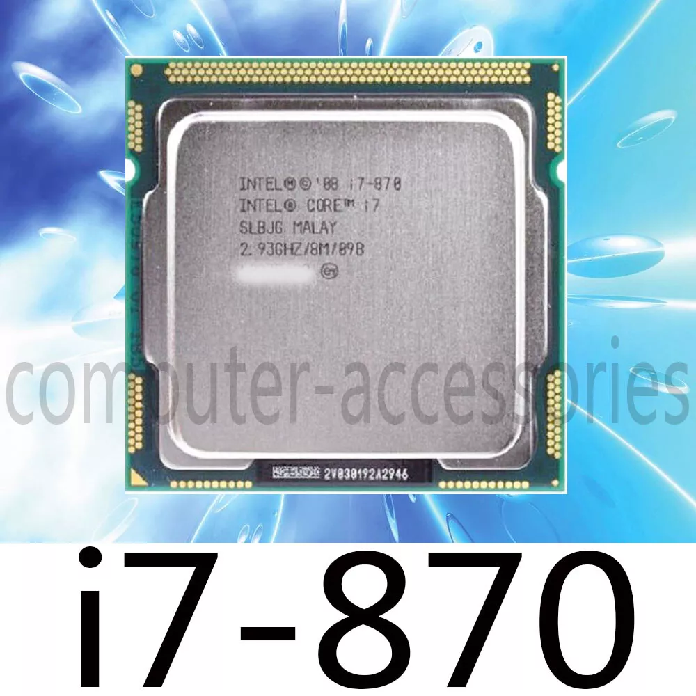 camera Land van staatsburgerschap corruptie Intel Core i7-870 2.93GHz Quad-Core LGA 1156 CPU Processor | eBay camera Land van staatsburgerschap corruptie Intel Core i7-870 2.93GHz Quad-Core LGA 1156 CPU Processor | eBay