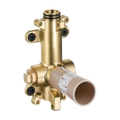 Axor 28486181 Rough, Shower Collection Module Hansgrohe  Axor Valve 5''x5''