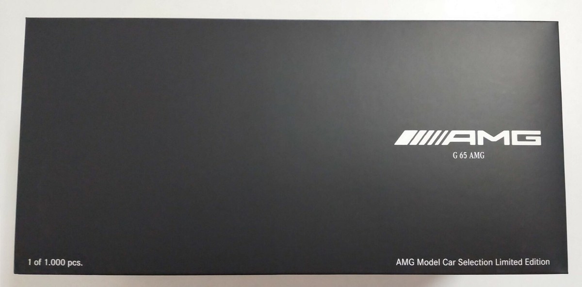 MERCEDES BENZ G65 AMG W463 DIAMOND WHITE GT SPIRIT B66965704 1:18  