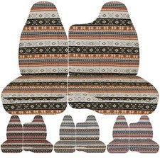 Cool Aztecboho Design Car Seat Covers Fits 98-03 Ford Ranger 6040 Bench Seat