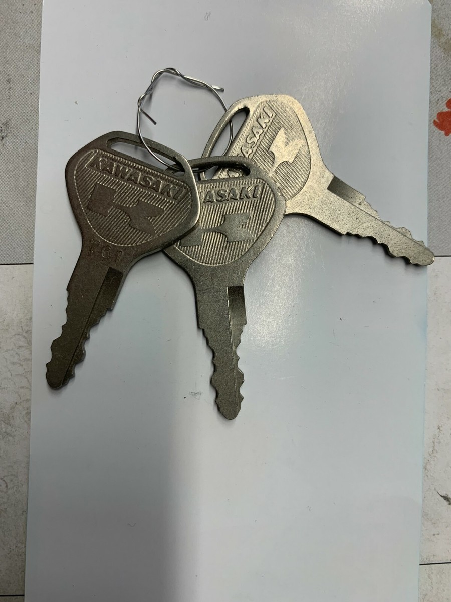 Kawasaki KZ Z1 Z1R Diamond Head Key # 761 NOS Ignition Key Rare