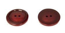 Juego de 4 botones redondos de pl stico con dos agujeros mm.29 x 29 x 5 mm art c