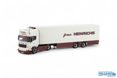 Tekno Frau Heinrichs Scania R-Serie Topline Kühlauflieger 2achs 85764