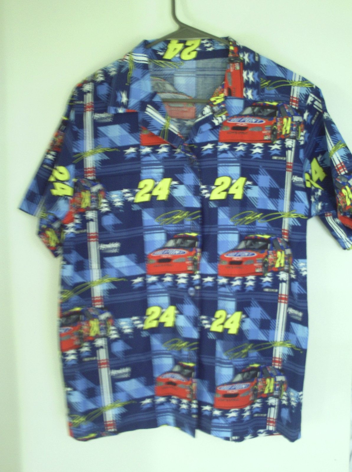 Women's M NASCAR Shirt Hendrick Motorsports DuPont 24 Medium HMCH