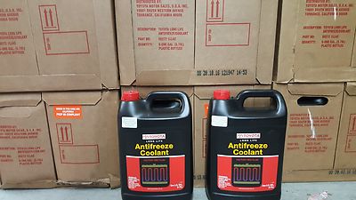 2 Gallons Toyota-Lexus-Scion Long Life Antifreeze Coolant OEM!