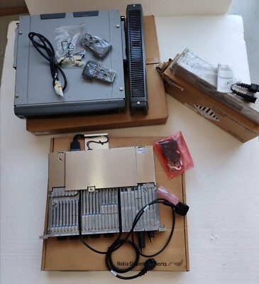 Basisstation NSN Flexi BBU Nokia EOCA 471576A für LTE mit Rack Case & Li Akku