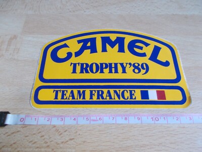 Aufkleber CAMEL TROPHY' 89 - TEAM FRANKREICH