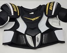 Bauer Supreme 150 Hockey Shoulder Pads Junior Large L Youth Ice Armor