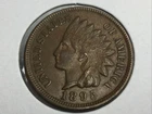 1895 Indian Cent in almost uncirculated plus