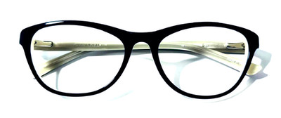 ANN TAYLOR AT312 CO1 BLACK WOMEN AUTHENTIC FULL RIM EYEGLASSES FRAMES 53-17-135