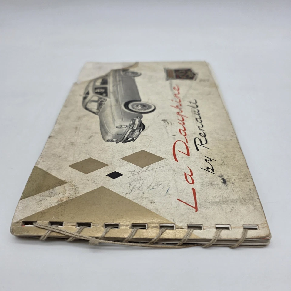 Руководство пользователя Renault La Dauphine 1958 инструкция по обслуживанию владельцев - Изображение 3 из 4