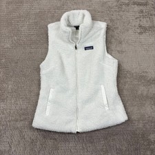 Patagonia Los Gatos gilet pile donna bianco medio full zip 25216 FA18 BCW