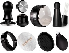 7 PCS Espresso Accessories Kit - 53.3mm Tampe...