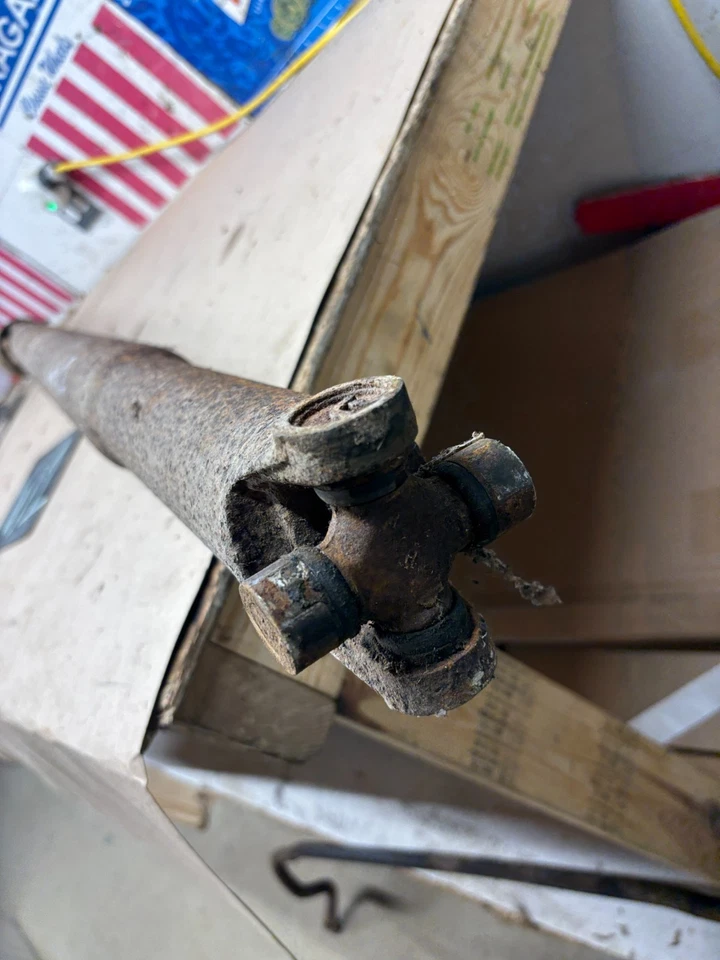 Chevelle 1968 1972 Cutlass Malibu 442 55-1/2" eje de transmisión línea de eje de transmisión 27 spl Foto 2 de 4