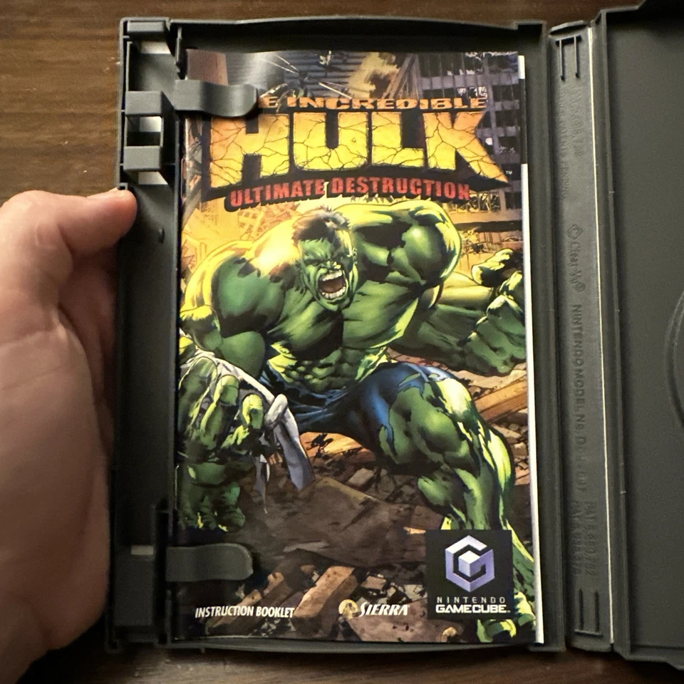 Incredible Hulk Ultimate Destruction (Nintendo Gamecube) Completo - Auténtico Foto 3 de 4