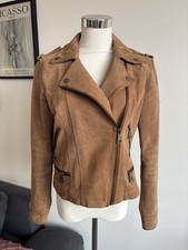 Leder Jacke Braun Beige Vero ModaM