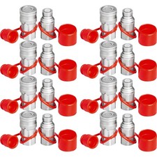 Hydraulic Coupler Hydraulic Quick Coupler 1/2" NPT Bobcat Skid Steer Connect