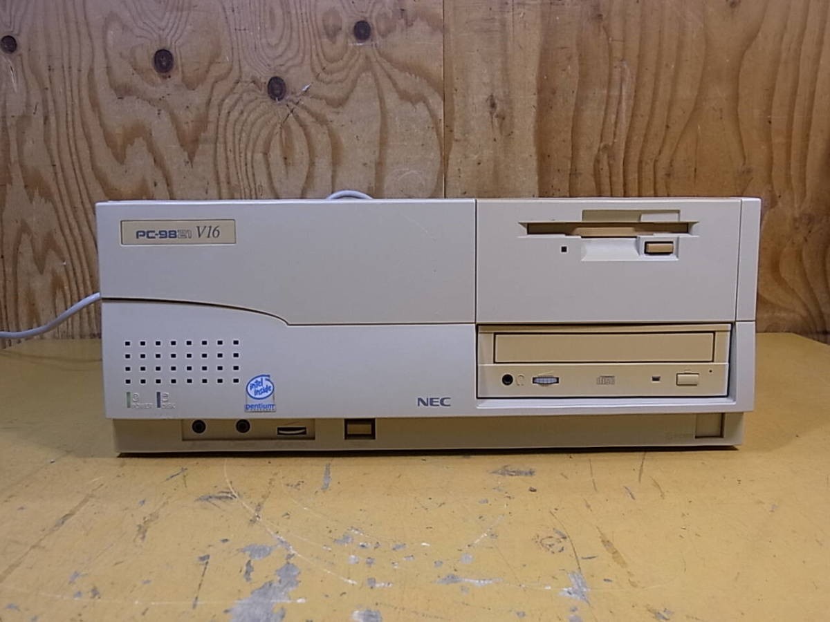 NEC Land Hobby Naopy : こだわりV166 デスクトップPC V16 PC-9821 Windowsデスクトップ