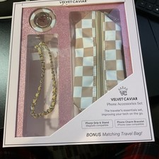 VELVET CAVIAR Phone Accessories Set - Nude Vibe Check