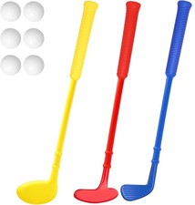 Plastic Mini Golf Clubs for Toddlers,Kids Golf Clubs Set,Outdoor/Indoor Golf Toy