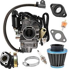 PD24J Carburetor Kit for GY6 125-150cc ATV Go Kart Scooter 152QMI 157QMJ