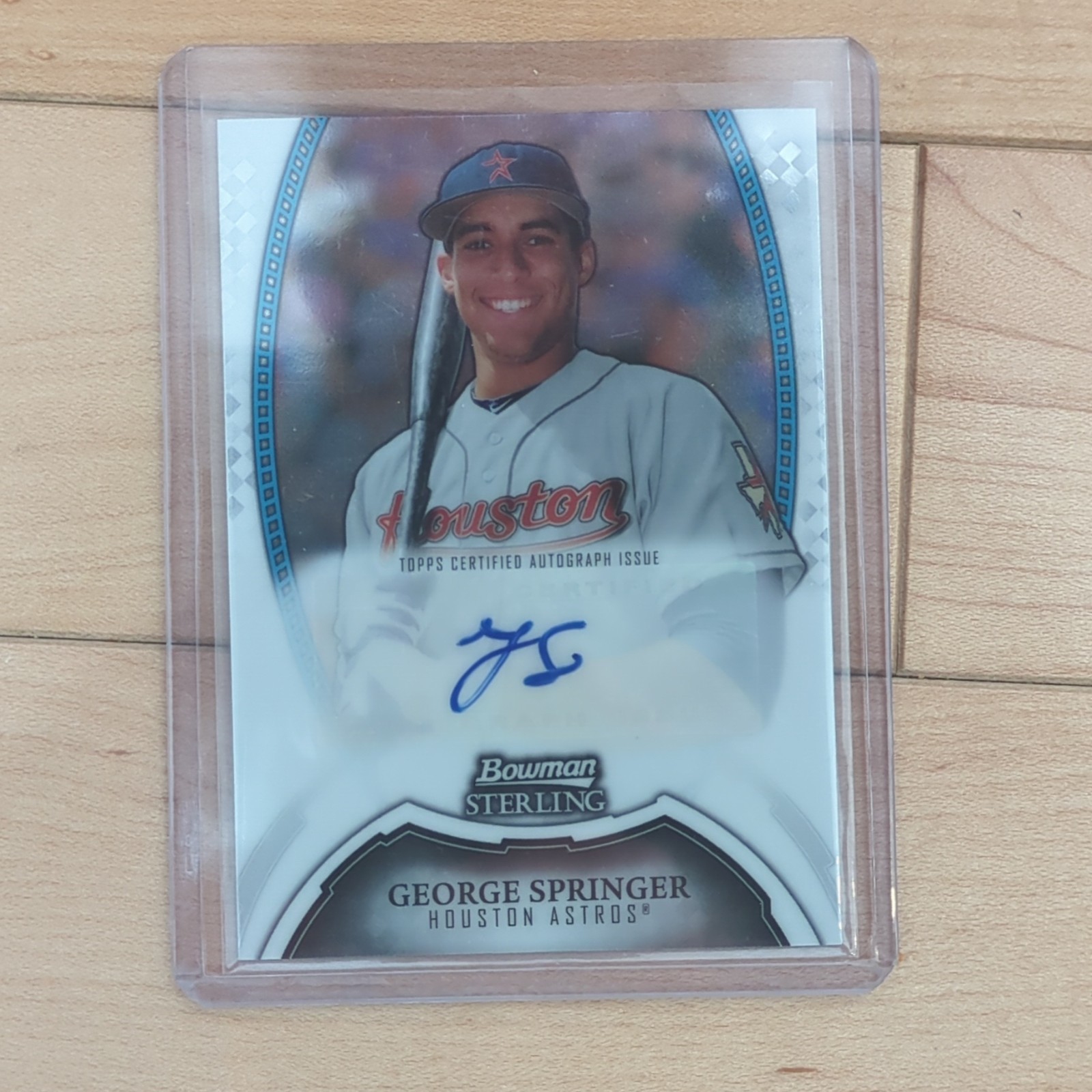 2011 Bowman Sterling George Springer Autograph BSP-GS Topps Rookie