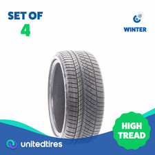 Set Of 4 Driven Once 24535r19 Continental Contiwintercontact Ts830p Mo