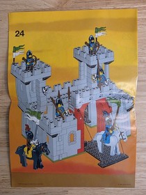 Lego Castle Black Knight's Castle (6073) Instruction Booklet Only Vintage 1984