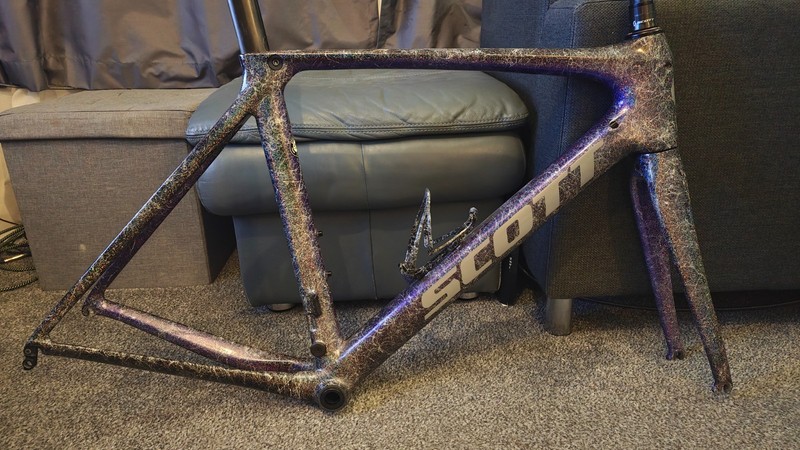 Scott Foil 20 Carbon Road Bike Frameset - 56cm Large - Rim Brake