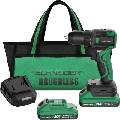 20V MAX Brushless Cordless Drill with 2 Batteries & Charger Included