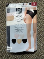 Member's Mark Women's 5-Pack Supersoft Cotton Brief Womens Size XL