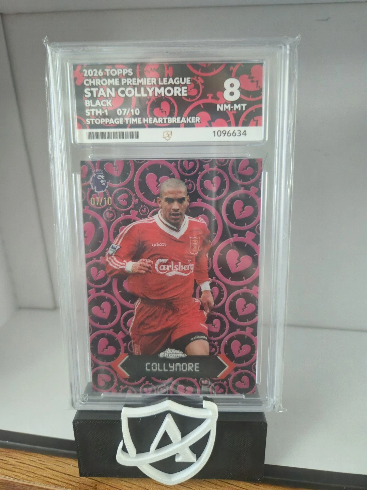 Stan Collymore /10 Topps Chrome Stoppage Time Heartbreakers ACE8